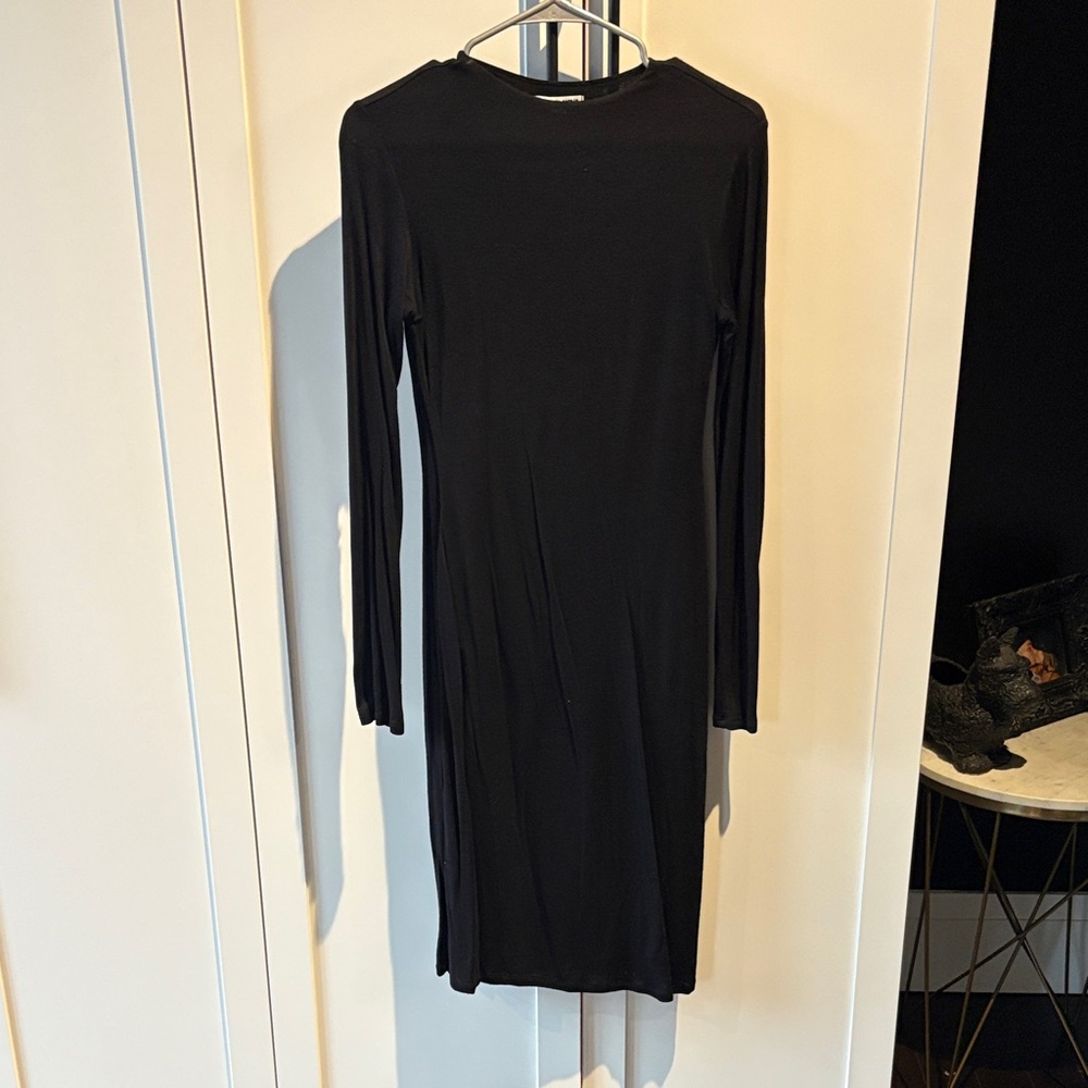 Fashion nova  Black Long Sleeve Dress